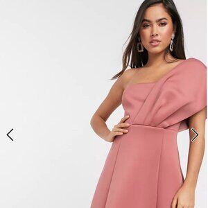 ASOS rose cocktail dress
